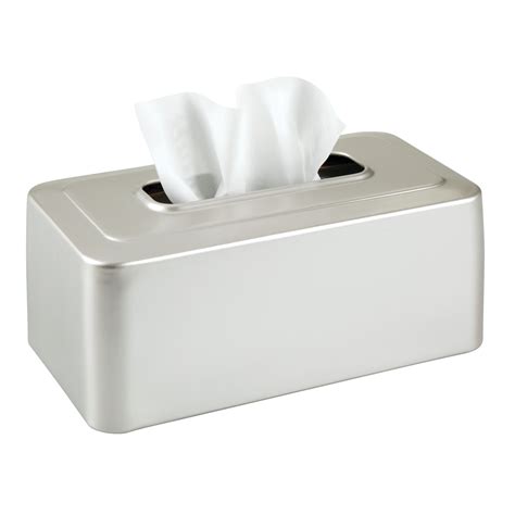 rectangular brushed metal tissue box holder|plastic rectangular tissue box cover.